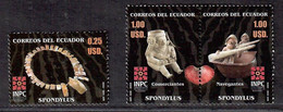 Ecuador 2006 INPC Spondylus 1V + A Horiz. Pair  2V MNH - Ecuador
