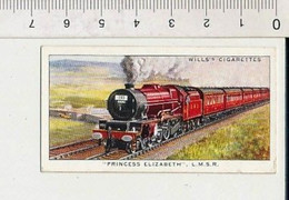Princess Elizabeth Train LMSR Railway Chemin De Fer 88/8 - Wills