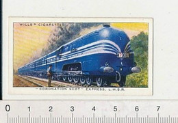 Coronation Scot Express LMSR Railway Train Chemin De Fer 88/8 - Wills