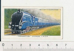 Coronation Express LNER Railway Train Chemin De Fer 88/8 - Wills