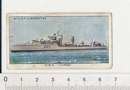 HMS Icarus Bateau Navire De Guerre War Boat  88/8 - Wills