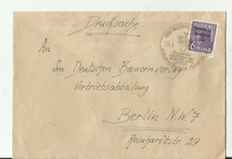 SBZ  ZONE CV SST 1948 MARKKLEEB - Storia Postale