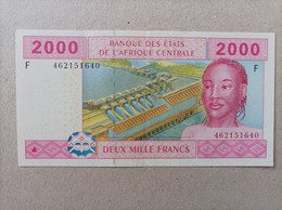 Billete De Los Estados De África Central De 2000 Francs, Año 2002 , AUNC - West African States