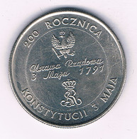 10000 ZLOTY 1991    POLEN /15922/ - Poland