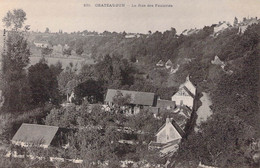 CPA - 28 - CHATEAUDUN - La Rue Des Fouleries - Dos Non Divisé - - Chateaudun