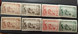 1944 - COLONIES FR. - TUNISIE -2 SERIEz COMPLETES - N°245 à 248 NEUFS* - Unused Stamps