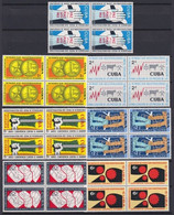 1961.183 CUBA 1961 MNH CONFERENCIA PAISES SUBDESARROLLADOS BLOCK 4. - Unused Stamps