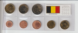 BELGIQUE - 1999/2000/2001 - Série Des 8 Pièces Euro. - Qualité BU -  Voir Les 2 Scannes. - Bélgica