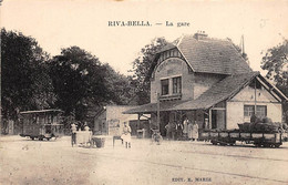 Ouistreham. Riva-Bella           14        La Gare.  Edt Marie    (voir Scan) - Ouistreham