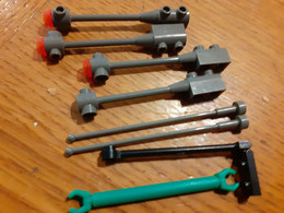 LEGO 4 Canons Tir Lance Roquettes + Antennes - Lego Technic