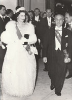 Tematica - Eventi - Politica - 1961 Torino  Centenario Unità Italia - S.M. La Reg. Elisabetta Con Il Ministro Fanfani  - - Evènements