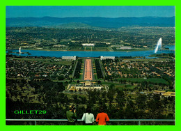 CANBERRA, AUSTRALIA - VIEW FROM MT. AINSLIE OVERLOOKING - A BARTEL & SCHORN CARD - - Canberra (ACT)