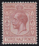 Bahamas     .    SG    .     117      .      *     .    Mint-hinged - 1859-1963 Colonie Britannique