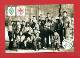 (Riz2) ITALIA - GATTINARA- AGESCI CARTOLINA SCOUT JAMBOREE 2004 Anniversario Fondazione Gruppo - Scouting