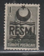 TURQUIE 664 // YVERT 41 // 1956.57 - Official Stamps