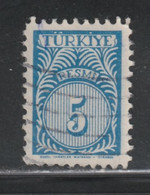 TURQUIE 667 // YVERT 45 // 1957 - Official Stamps
