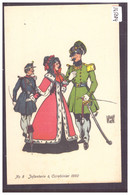 NOS OFFICIERS A TRAVERS LE 19.SIECLE - UNSERE UNIFORMEN IM 19. JAHRHUNDERT - CARTE No 8 - PAR W.DE MAY - TB - Avers