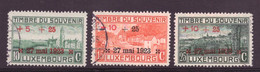 Luxemburg / Luxembourg 144 T/m 146 Used (1923) - Oblitérés