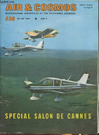 Air & Cosmos N°436- 20 Mai 1972- Spécial Salon De Cannes - Collectif - 1972 - Autre Magazines
