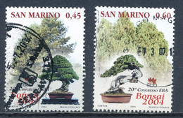 °°° SAN MARINO - Y&T N°1935/36 - 2004 °°° - Gebraucht