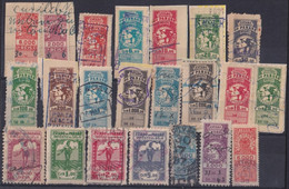 F-EX29501 BRAZIL BRASIL FEDERAL LOCAL REVENUE STAMPS LOT. PARANA. - Segnatasse