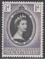 FALKLAND ISLANDS   SCOTT NO 1L18   MNH   YEAR  1953 - Falkland Islands