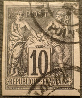 R2245/185 - 1878/1880 - COLONIES FRANÇAISES - EMISSIONS GENERALES - N°40 - LUXE - CàD De GUADELOUPE - POINTE A PITRE - Sage