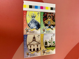 Philippines Stamp MNH Block Church - Philippines