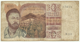 Guiné-Bissau - 100 Pesos - 24.9.1975 - Pick 2 - Serie B 002 - Domingos Ramos - Guinea - Guinea-Bissau
