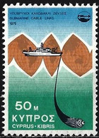 Cyprus 1975 - Mi 432 - YT 426 ( Submarine Cable Links ) - Used Stamps