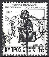 Cyprus 1984 - Mi Z4I - YT 612 ( Obligatory Tax Refugee Fund ) - Used Stamps