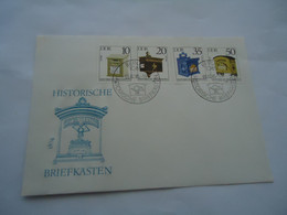 DDR  GERMANY   FDC  LETTER BOX - Sin Clasificación