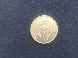 Münze Münzen Umlaufmünze Slowakei 10 Heller 1998 - Slovakia