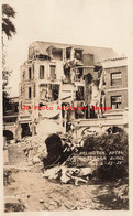 343485-California, Santa Barbara, RPPC, 1925 Earthquake Damage, Arlington Hotel, Photo - Santa Barbara