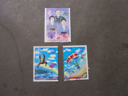 Japan 2000 - Mi. 3029 , 3030 , 3031 - Used Stamps