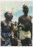 AFRICA IN PICTURES Nude Girl African Folk Old Photo Postcard - Danses