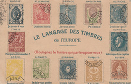Le Langage Des Timbres De L' Europe - Stamps (pictures)