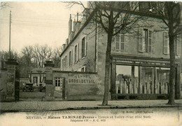 Nevers * Façade Maison TAMINAU Frères , Tissus Et Toiles * Vue Côté Sud * Commerce Magasin - Nevers