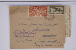 BB6  INDOCHINE  BELLE LETTRE 1950 HAIPHONG   A  ISSY FRANCE +LONG TEMOIGNAGE+++PAIRES  DE TP ++AFFRANCH.INTERESSANT - Storia Postale