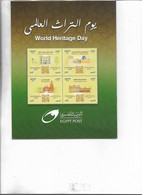 EGYPT 2021 Egyptian World Heritage Day  BROCHURE (Egypte) (Egitto) (Ägypten) - Storia Postale