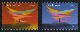 Timor Oriental UNTAET Mission Nations Unies ** East Timor UNTAET UN Mission 2000 ** Portugal Post - East Timor