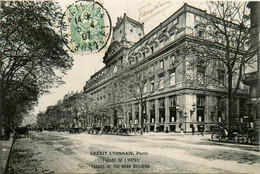 Paris * Rue Et La Façade De La Banque Crédit Lyonnais * Bank Banco - Andere Monumenten, Gebouwen