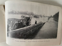 Carnet De 20 Photographies Paris Inondé En 1910  De Pierre Petit (réalisé Et Edité Par Son Fils 122 Rue Lafayette Paris) - Unclassified
