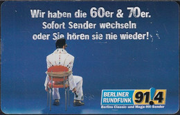 GERMANY Prepaid - Interroute Telekom - Berliner Rundfunk 91,4 - Mega-Hits Elvis Presley - [2] Prepaid