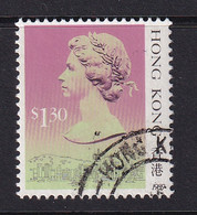 Hong Kong: 1989/91   QE II     SG608      $1.30   [Imprint Date: '1989']    Used - Usati