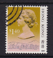 Hong Kong: 1989/91   QE II     SG609      $1.40   [Imprint Date: '1989']    Used - Usati