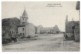 CPA 54 MEURTHE Et MOSELLE COURBESSEAUX En Ruines  Guerre 1914-15-16 - Andere & Zonder Classificatie