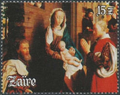 1180** (BL53) - Noël / Kerstmis / Weihnachten / Christmas - 1982 - ZAÏRE - Paintings