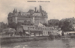 CPA - 60 - PIERREFONDS - Le Château Vu Du Lac DECALLC - Pierrefonds