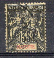 MAYOTTE Timbre Poste N°18 Oblitéré TB  Cote 10€00 - Oblitérés